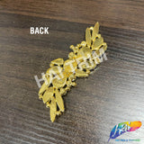 Fancy S-Shape Motif Rhinestone Applique, YH-517