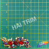 Fancy S-Shape Motif Rhinestone Applique, YH-517