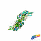 Fancy S-Shape Motif Rhinestone Applique, YH-517