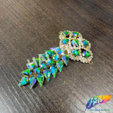 Fancy Spike Motif Rhinestone Applique, YH-521