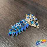Fancy Spike Motif Rhinestone Applique, YH-521