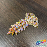 Fancy Spike Motif Rhinestone Applique, YH-521