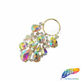 Fancy Crystal Rhinestone Applique with Ring, YH-522