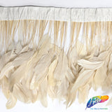 6-8" Stripped Coque Fringe (1/2 Yard)