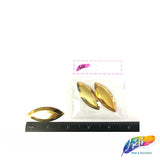Metallic Gold Resin Stones