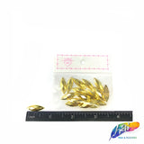 Metallic Gold Resin Stones