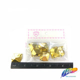 Metallic Gold Resin Stones