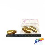 Metallic Gold Resin Stones