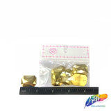 Metallic Gold Resin Stones