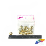 Metallic Gold Resin Stones