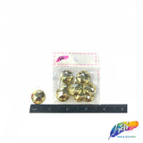 Metallic Gold Resin Stones