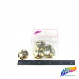 Metallic Gold Resin Stones