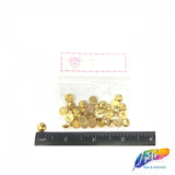 Metallic Gold Resin Stones