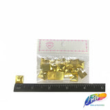 Metallic Gold Resin Stones