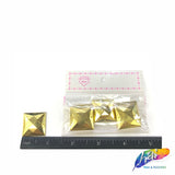 Metallic Gold Resin Stones