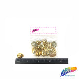 Metallic Gold Resin Stones