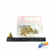 Metallic Gold Resin Stones