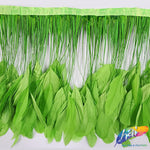 6-8" Stripped Coque Fringe (1/2 Yard)