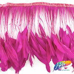 6-8" Stripped Coque Fringe (1/2 Yard)