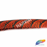 30-35” Natural Dyed Zebra Pheasant Tails (sold per piece)