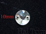 10mm Round Crystal Sew-on Rhinestones