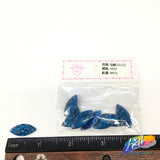 Blue Glitter Resin Stones, YF07