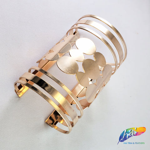 Fancy Metal Cuffs - Style D (sold per piece)