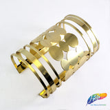 Fancy Metal Cuffs - Style D (sold per piece)
