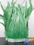 12-14" Bleached Dyed Coque Fringe (1/2 Yard)