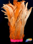 12-14" Bleached Dyed Coque Fringe (1/2 Yard)