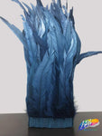 12-14" Bleached Dyed Coque Fringe (1/2 Yard)