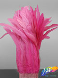 10-12" Bleached Dyed Coque Fringe (1/2 Yard)