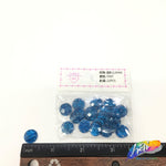 Blue Glitter Resin Stones, YF07