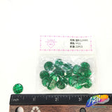 Green Glitter Resin Stones, YF21