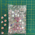CLOSEOUT! Crystal AB Acrylic Stones (sold per pack), A57