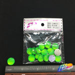 Neon Green Resin Stones