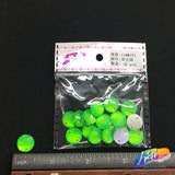 Neon Green Resin Stones