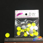 Neon Yellow Resin Stones