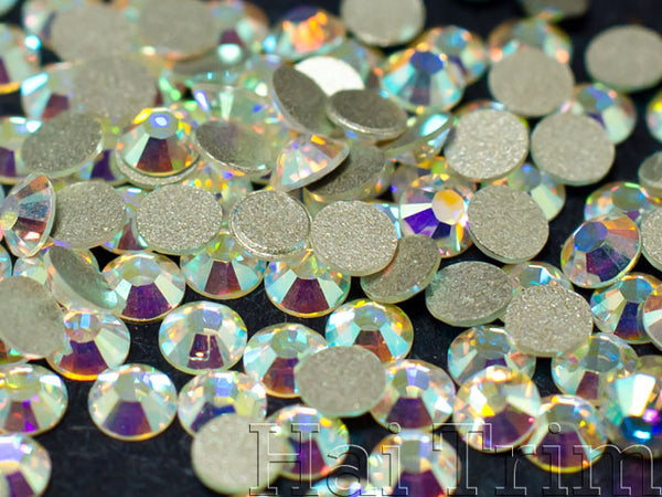 Crystal AB - Swarovski Non Hotfix Flatback Rhinestones – Hai Trim