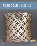 Fancy Metal Cuffs - Style E (sold per piece)