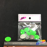 Neon Green Resin Stones