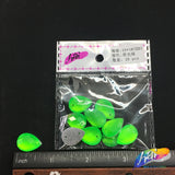 Neon Green Resin Stones