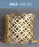 Fancy Metal Cuffs - Style E (sold per piece)