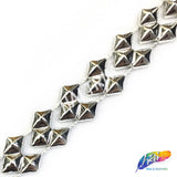 1/2" Diamond Arrow Plastic Stud Trim, PST-057