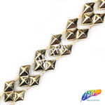 1/2" Diamond Arrow Plastic Stud Trim, PST-057