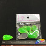 Neon Green Resin Stones