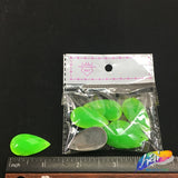Neon Green Resin Stones