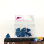 Blue Glitter Resin Stones, YF07
