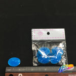 Neon Blue Resin Stones