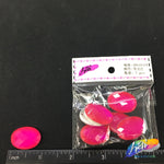 Neon Fuchsia Resin Stones